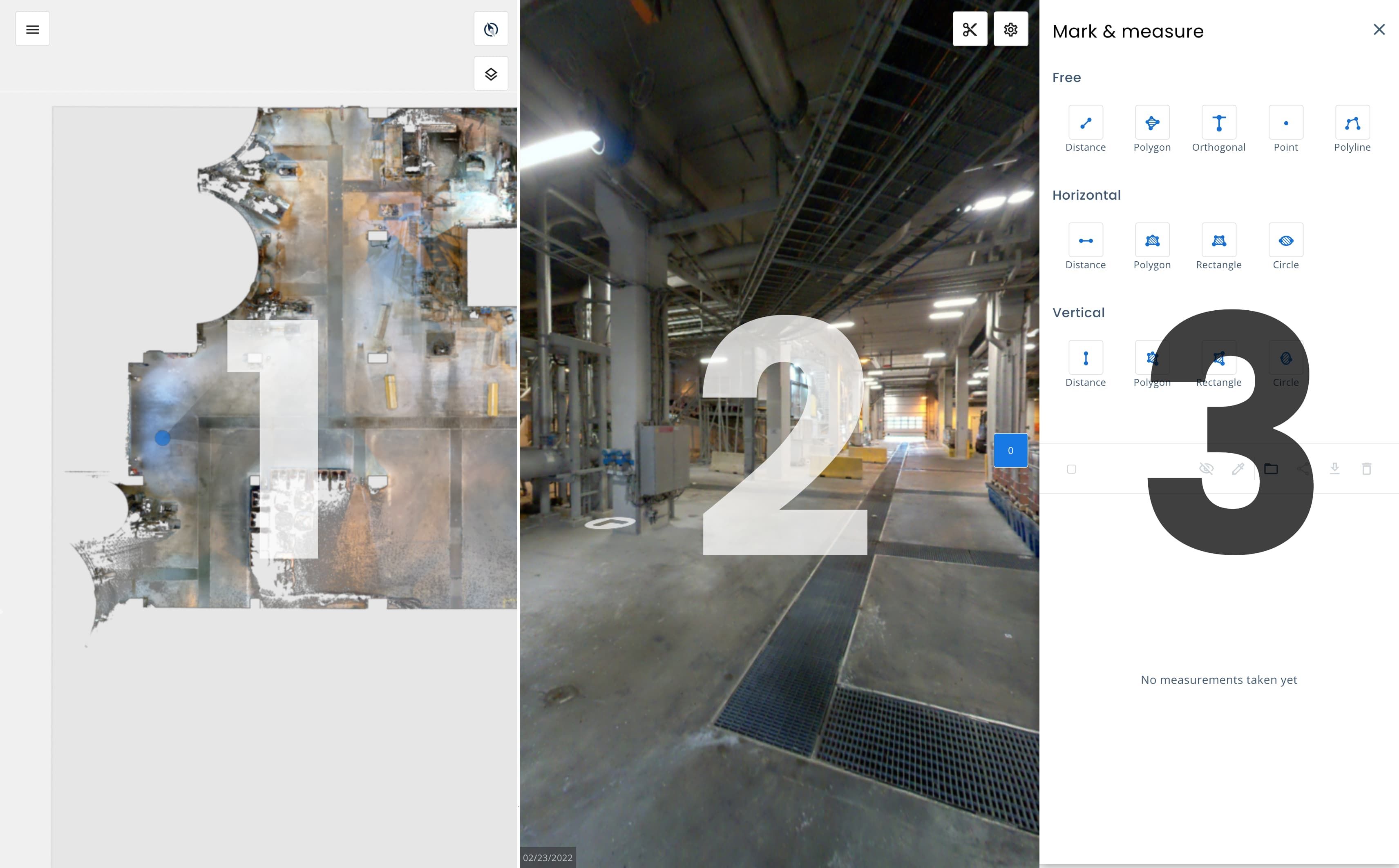 Measurement tool interface